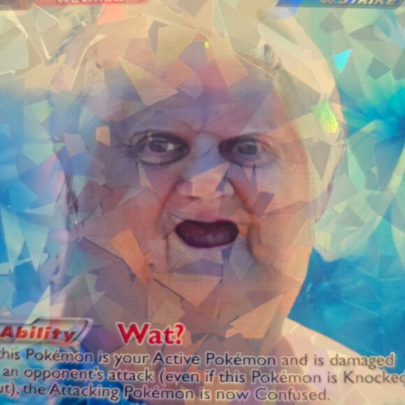 Wat lady Meme Pokemon Card - Picture 7 of 10